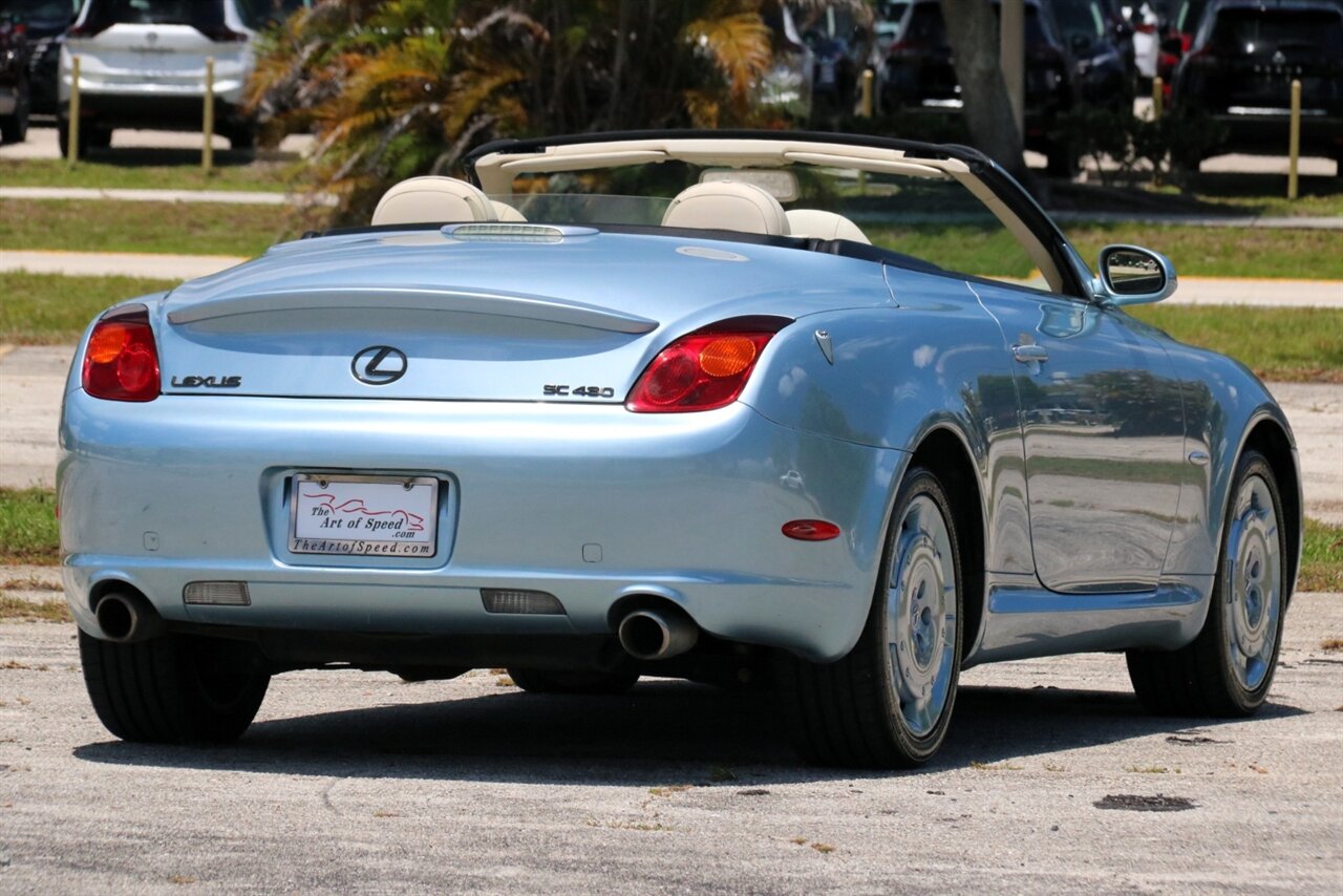2004 Lexus SC 430 Pebble Beach Edition   - Photo 13 - Stuart, FL 34997