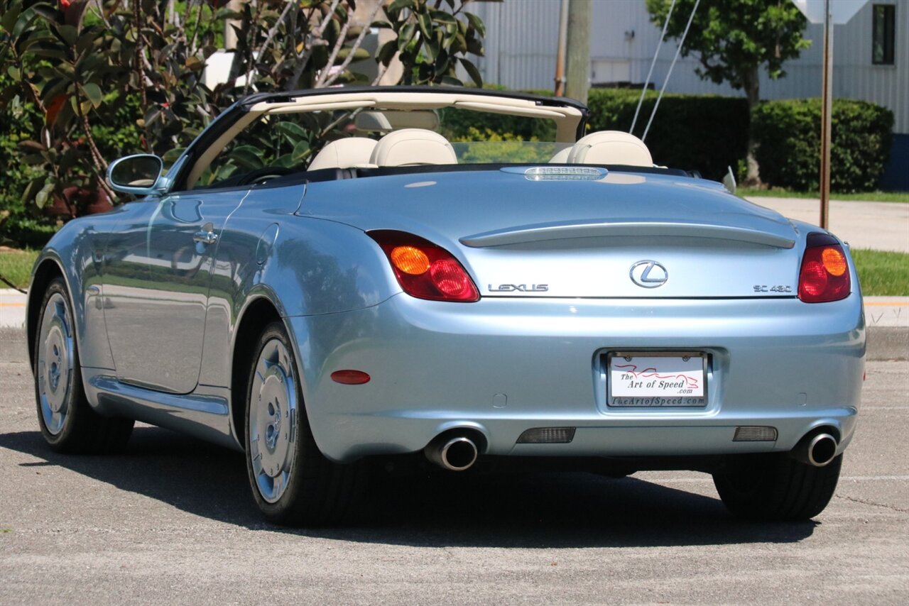 2004 Lexus SC 430 Pebble Beach Edition   - Photo 12 - Stuart, FL 34997