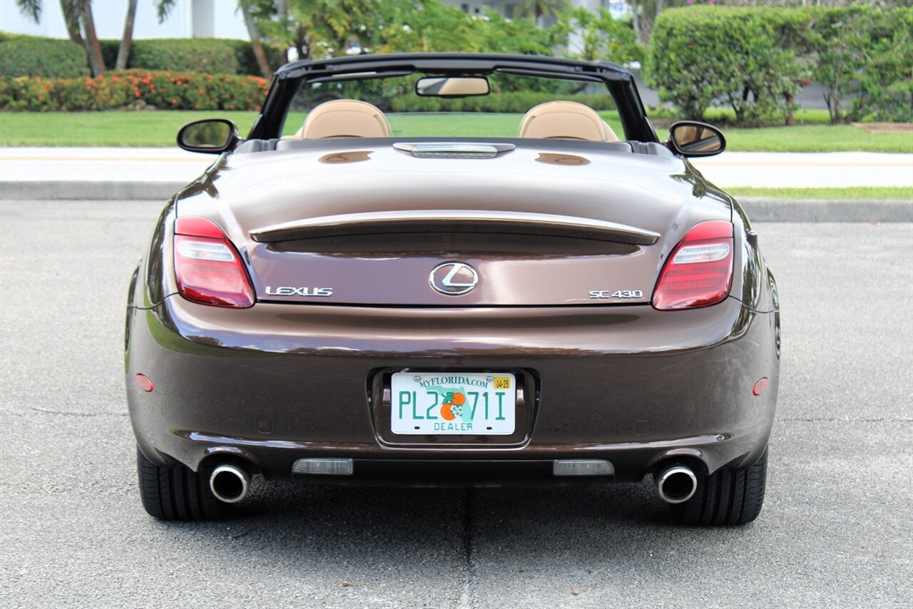 2006 Lexus SC 430 Pebble Beach Edition   - Photo 9 - Stuart, FL 34997