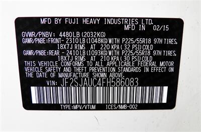 2015 Subaru Forester 2.5i Touring  AWD - Photo 36 - Mishawaka, IN 46545