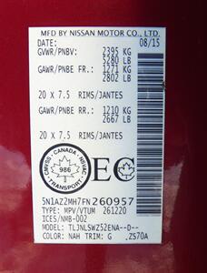 2015 Nissan Murano Platinum  AWD - Photo 37 - Mishawaka, IN 46545