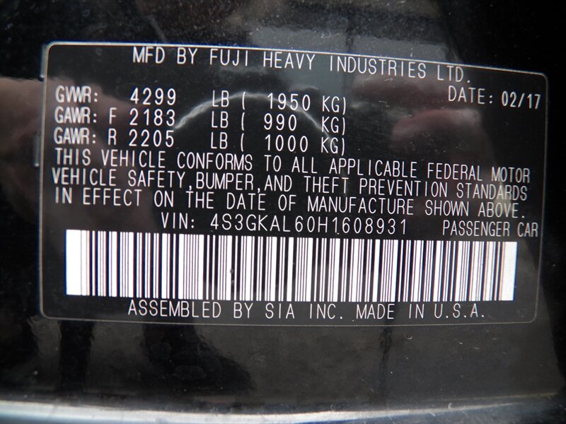 2017 Subaru Impreza Sport AWD - Photo 34 - Mishawaka, IN 46545