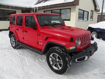 2018 Jeep Wrangler Unlimited Sahara  4x4 SUV