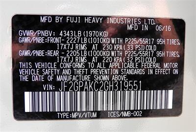 2016 Subaru Crosstrek 2.0i Limited  AWD - Photo 31 - Mishawaka, IN 46545