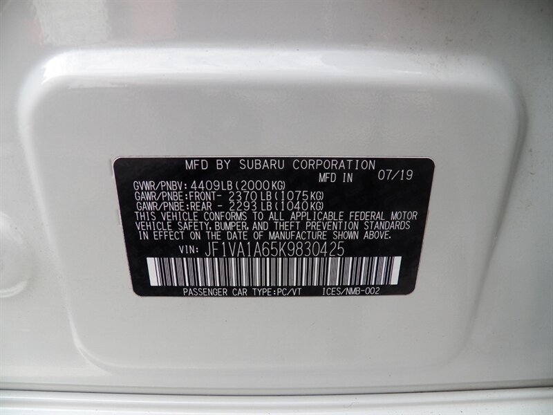 2019 Subaru WRX AWD - Photo 23 - Mishawaka, IN 46545