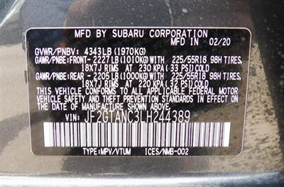 2020 Subaru Crosstrek Limited  AWD - Photo 38 - Mishawaka, IN 46545