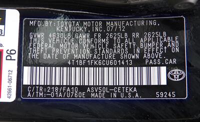 2012 Toyota Camry L   - Photo 30 - Mishawaka, IN 46545