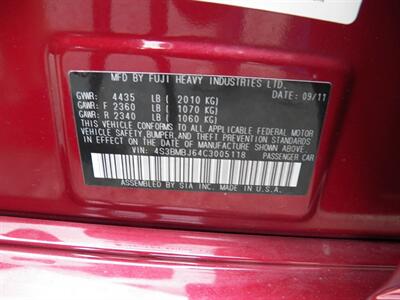 2012 Subaru Legacy 2.5i Limited  AWD - Photo 20 - Mishawaka, IN 46545