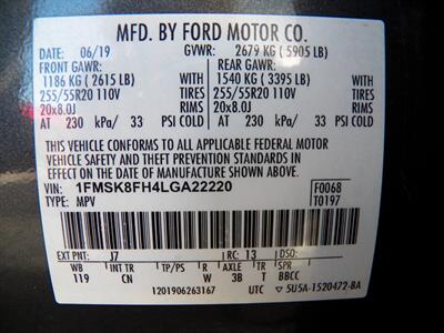 2020 Ford Explorer Limited AWD - Photo 36 - Mishawaka, IN 46545