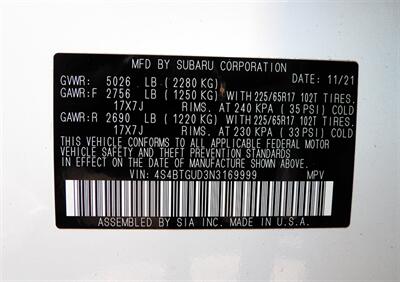 2022 Subaru Outback Wilderness  AWD - Photo 34 - Mishawaka, IN 46545