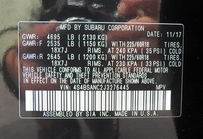 2018 Subaru Outback 2.5i Limited  AWD - Photo 34 - Mishawaka, IN 46545