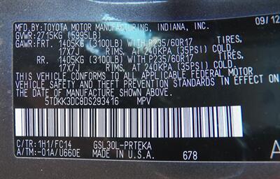 2013 Toyota Sienna LE 8-Passenger   - Photo 36 - Mishawaka, IN 46545