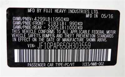 2016 Subaru Impreza 2.0i Sport Premium  AWD - Photo 36 - Mishawaka, IN 46545
