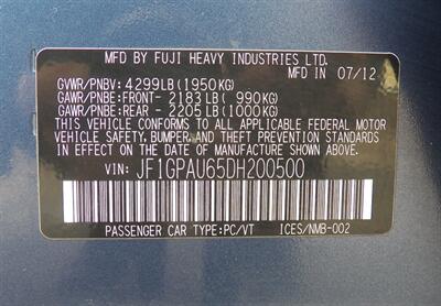 2013 Subaru Impreza 2.0i Sport Limited  AWD - Photo 37 - Mishawaka, IN 46545