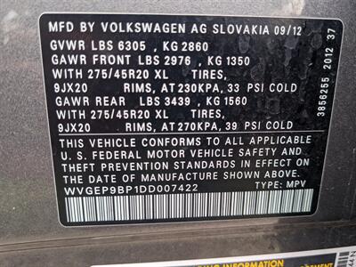 2013 Volkswagen Touareg TDI Executive   - Photo 10 - Sycamore, IL 60178