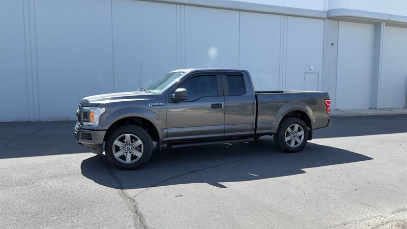 Gray (Magnetic) 2018 Ford F-150 Pickup Truck Four-Wheel Drive Automatic
