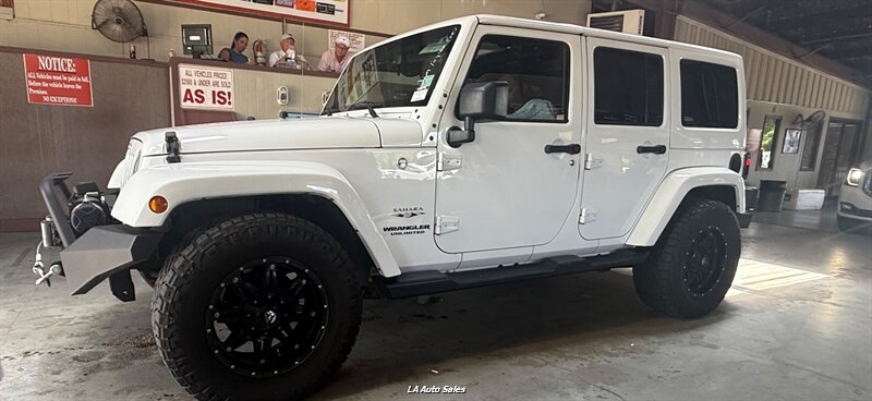 2016 Jeep Wrangler Unlimited Sahara  