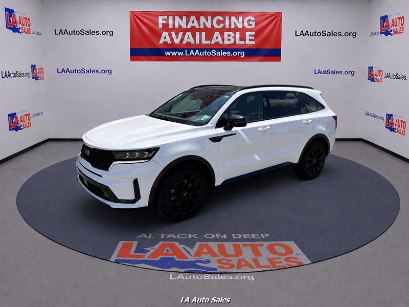 Glacial White Pearl 2021 Kia Sorento SX Prestige FWD SUV / Crossover Front-Wheel Drive 8-Speed Automatic