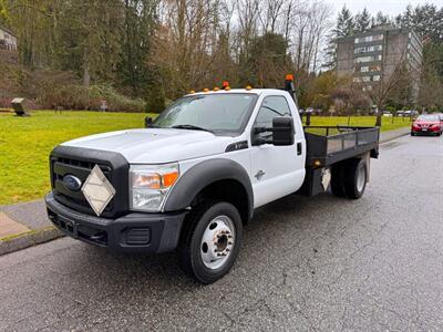 2016 FORD F-450 Super Duty Flat Bed   - Photo 1 - Coquitlam, BC V3B 5E2