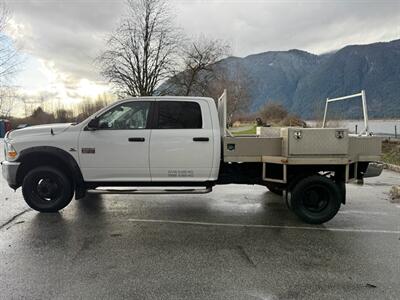 2012 RAM 3500 SLT 4x4 Crew Cab Cummins Turbo Diesel Long Box Flat Deck - Photo 8 - Coquitlam, BC V3B 5E2