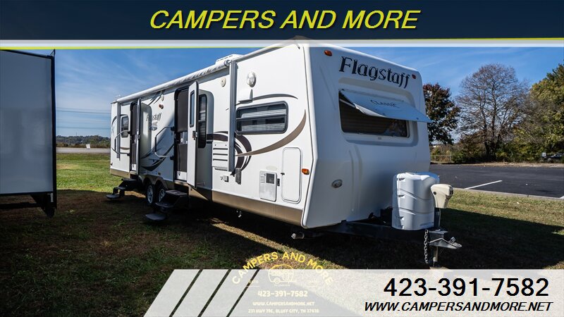 2012 Forest River Flagstaff Lite model 831fkbss  