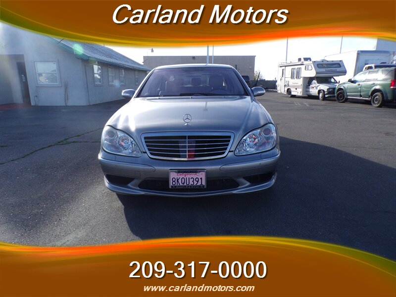 Used 2003 Mercedes-Benz S-Class S500 with VIN WDBNG84J83A347818 for sale in Stockton, CA