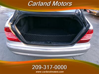 2003 Mercedes-Benz S 500 4MATIC - Photo 24 - Stockton, CA 95205