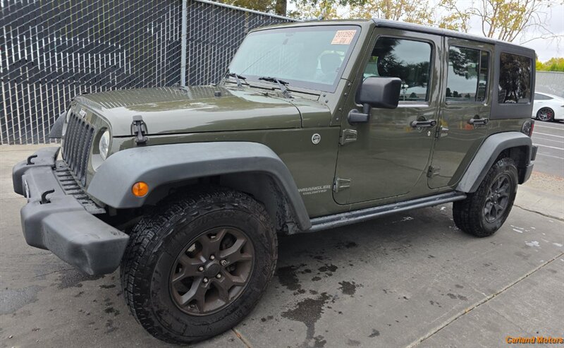 2016 Jeep Wrangler Unlimited Sport   - Photo 1 - Stockton, CA 95205
