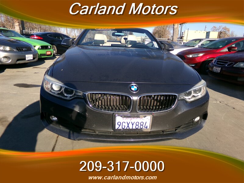 Used 2015 BMW 4 Series 428i with VIN WBA3V7C52FP771863 for sale in Stockton, CA