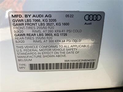 2022 Audi e-tron quattro Premium   - Photo 21 - La Crescenta, CA 91214