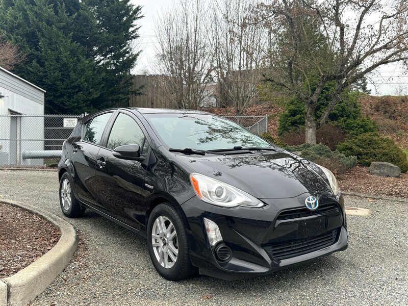 Black Sand Pearl 2015 Toyota Prius c Two Hatchback Front-Wheel Drive Automatic