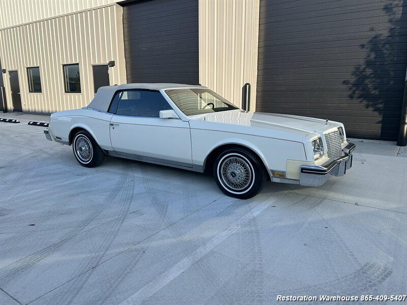 White 1982 Buick Riviera Convertible Rear-Wheel Drive Automatic