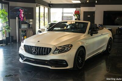 2021 Mercedes-Benz AMG C 63 S  ***FULL PPF + CERAMIC COATING 5K*** MATTE WHITE DESIGNO FACTORY COLOR***BRAKES&ROTORS PRE PAID UP TO 40K MILES*** - Photo 4 - San Ramon, CA 94583