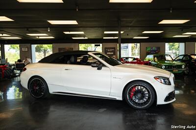 2021 Mercedes-Benz AMG C 63 S  ***FULL PPF + CERAMIC COATING 5K*** MATTE WHITE DESIGNO FACTORY COLOR***BRAKES&ROTORS PRE PAID UP TO 40K MILES*** - Photo 2 - San Ramon, CA 94583