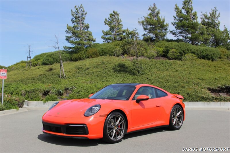 2021 Porsche 911 Carrera S  ***LAVA ORANGE***LOW MILES***