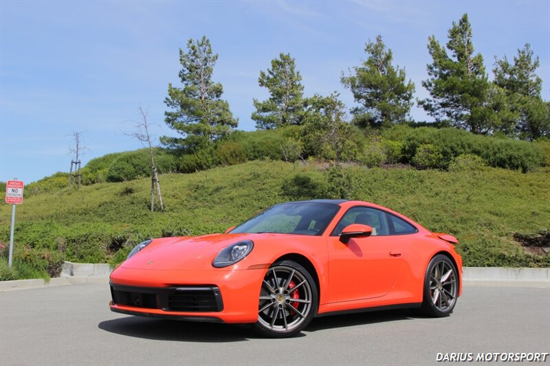 2021 Porsche 911 Carrera S  ***LAVA ORANGE***LOW MILES***