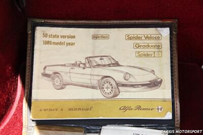 1986 Alfa Romeo Spider Veloce Quadrifoglio  ***PININFARINA-DESIGNED CLASSIC*** - Photo 66 - San Ramon, CA 94583