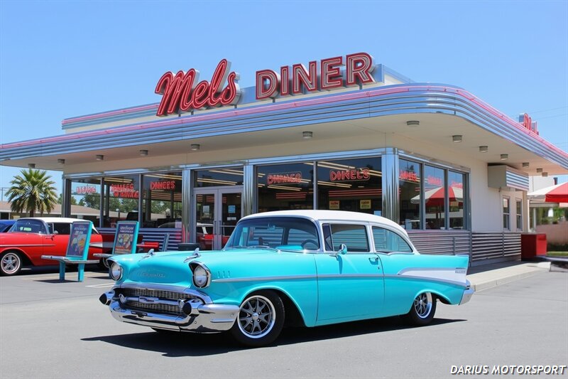 1957 Chevrolet Bel Air/150/210 Coupe  ***BLUEPRINT ENGINES 383***ORIGINAL PAINT***