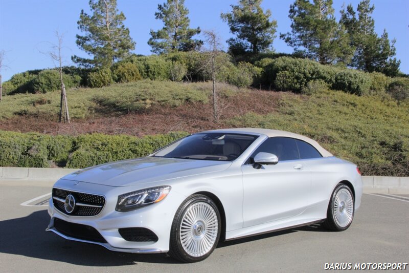 2017 Mercedes-Benz S 550 CABRIOLET  *** MSRP $158,895K*** DESIGNO ***