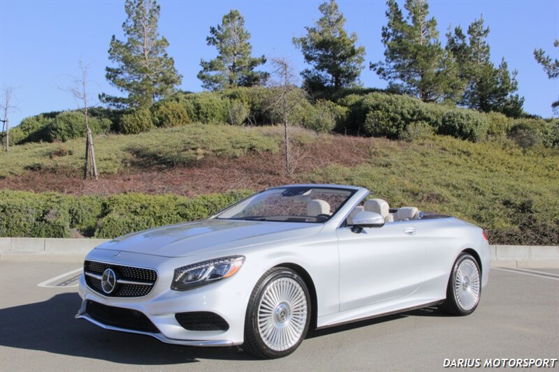 2017 Mercedes-Benz S 550 CABRIOLET  *** MSRP $158,895K*** DESIGNO ***