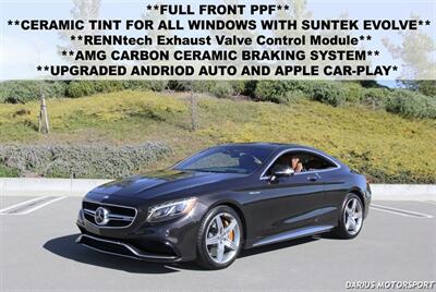 2015 Mercedes-Benz S 63 AMG  ***MSRP $192,415K***FRONT PPF***AMG CARBON CERAMIC BRAKING SYSTEM*** - Photo 1 - San Ramon, CA 94583