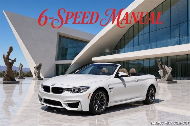 2016 BMW M4 HARD-TOP CONVERTIBLE  ***MSRP $78,745K***6-SPEED MANUAL***EXECUTIVE PKG***