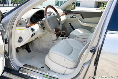 2006 Mercedes-Benz S 500  **** UPGRADED MANDRUS MILLEMIUM 18 CHROME WHEELS**** - Photo 32 - San Ramon, CA 94583