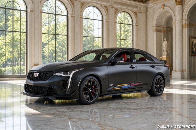 2024 Cadillac CT4-V Blackwing Impact Edition  ***66 UNITS ONLY MADE***FULL BODY XPEL STEALTH SATIN PPF WRAP***MANUAL GEARBOX***IMPACT EDITION***