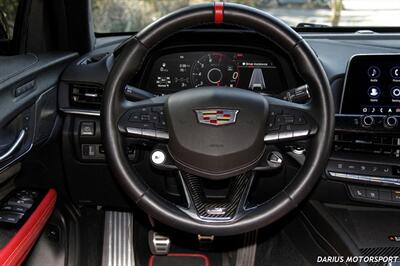 2024 Cadillac CT4-V Blackwing Impact Edition ***66 UNITS ONLY MADE***FULL BODY XPEL STEALTH SATIN PPF WRAP***MANUAL GEARBOX***IMPACT EDITION*** - Photo 63 - San Ramon, CA 94583