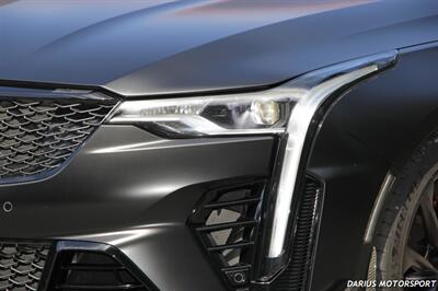 2024 Cadillac CT4-V Blackwing Impact Edition ***66 UNITS ONLY MADE***FULL BODY XPEL STEALTH SATIN PPF WRAP***MANUAL GEARBOX***IMPACT EDITION*** - Photo 18 - San Ramon, CA 94583