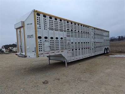 2000 MERRITT Gold Line Cattle Trailer  