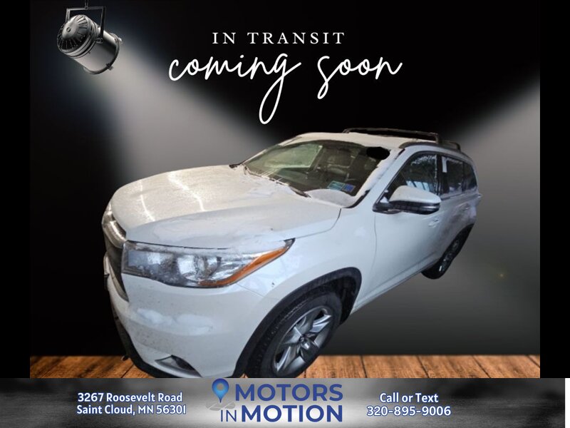 2016 Toyota Highlander Limited AWD w/Sunroof  