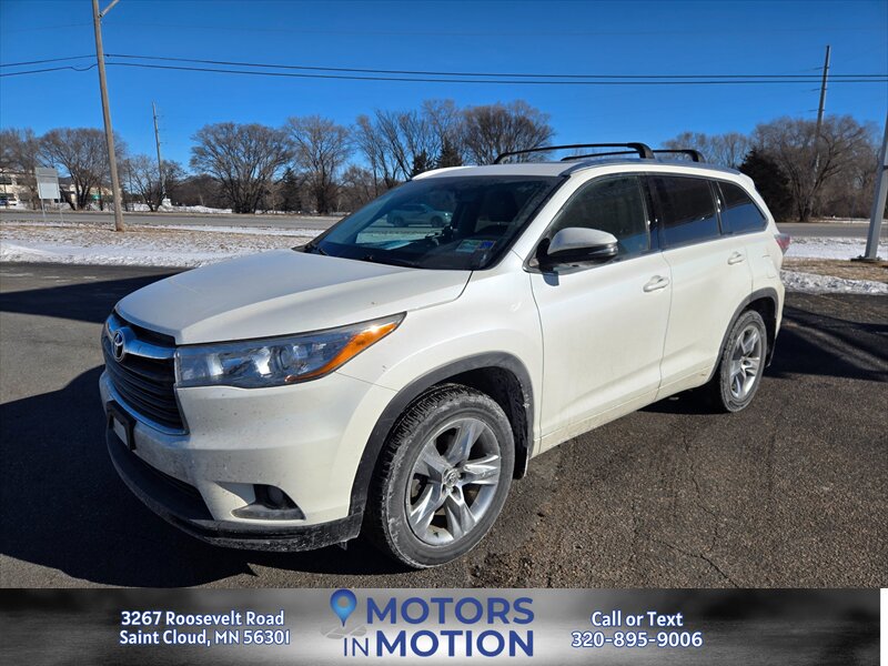 2016 Toyota Highlander Limited AWD w/Sunroof  