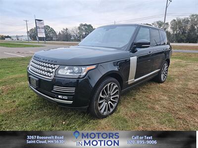 2014 Land Rover Range Rover Autobiography 4WD w/Sunroof   - Photo 1 - Saint Cloud, MN 56301